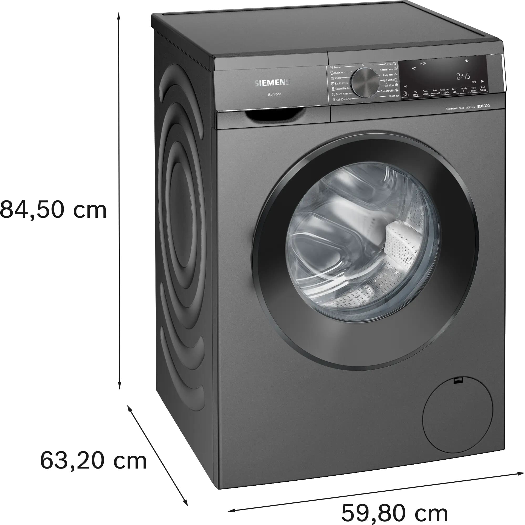 Siemens WG54A2ZRZA iQ300 10kg Front Loader Washer - image 4