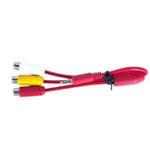 Cyberdyne CZK-1016 3.5mm Stereo Male x 4 Connector to 3RCA Female Cable