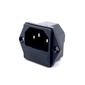 Cyberdyne CZK-1033 Computer IEC C14 AC Power Panel Mount Male Connector