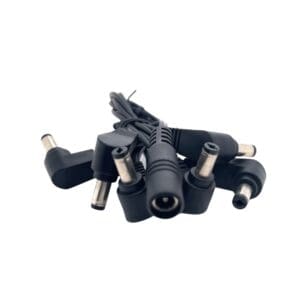 Cyberdyne CZK-1059 2.1mm DC Female to Daisy Chain 6 x 2.1mm DC Male Angle Connector