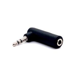 Cyberdyne CZK-1088 3.5mm Stereo Male to 3.5mm Stereo Female Angle Adaptor
