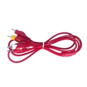 Cyberdyne CZK-1155 3.5mm Stereo Male x 4 Connector to 3RCA Male Cable