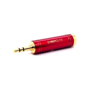 Cyberdyne CZK-1159 3.5mm Stereo Male to 6.35mm Stereo Female Adaptor