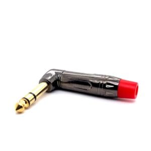 Cyberdyne CZK-1169 6.35mm Stereo Male Angle Connector