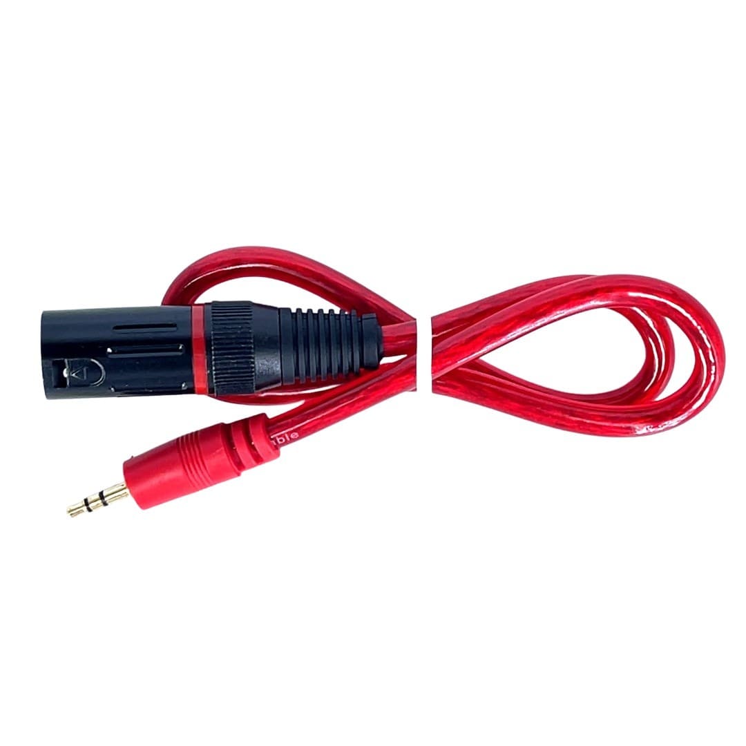 Cyberdyne CZK-1176 3.5mm Stereo Male to XLR (Cannon) Male Cable