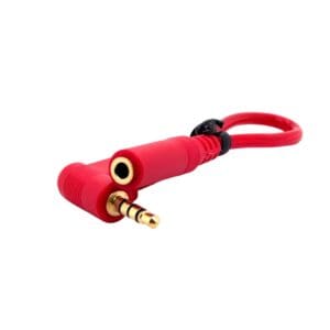 Cyberdyne CZK-1206 3.5mm TRRS Angle Male to 3.5mm TRS Female Cable