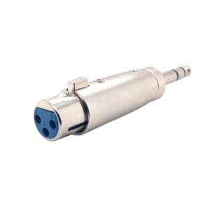 Cyberdyne CZK-127 XLR (Cannon) Female to 6.35mm Stereo Male Adaptor