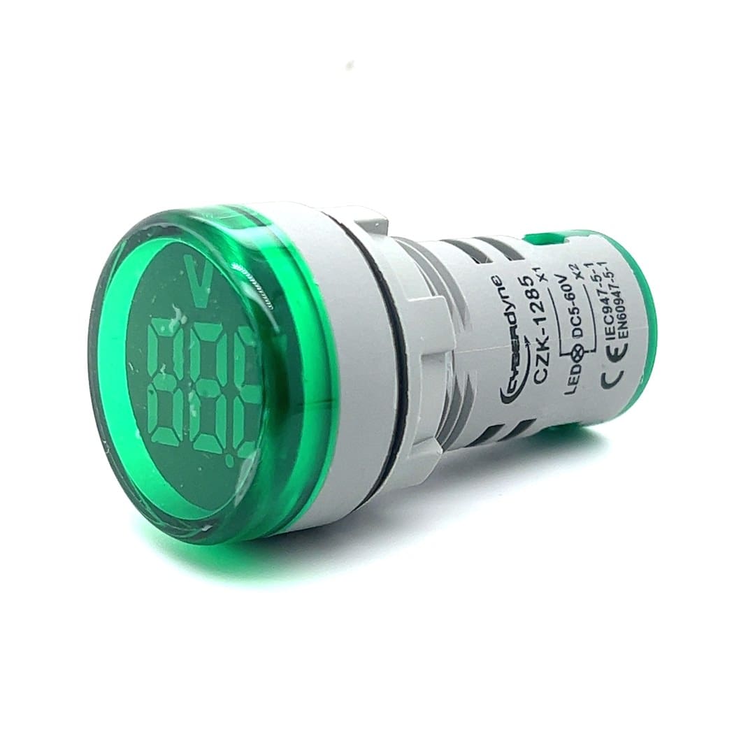 Cyberdyne CZK-1285 Voltmeter Panel Mount