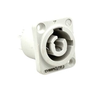 Cyberdyne CZK-1386 Powercon (3P) Female Panelmount Connector