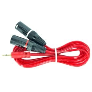 Cyberdyne CZK-1390 3.5mm Stereo Male to XLR (Cannon) Male x 2 Cable