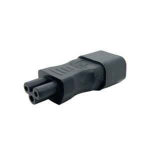 Cyberdyne CZK-1395 Clover Female (C5) to IEC Male (C14) Adaptor