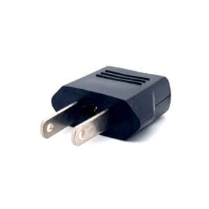 Cyberdyne CZK-1455 2-pin Round to 2-pin Flat AC Adaptor