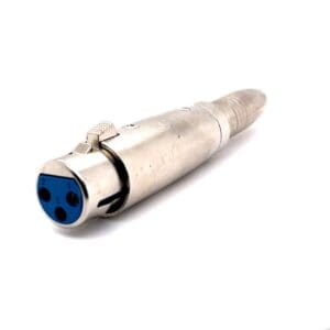 Cyberdyne CZK-237 XLR (Cannon) Female to 6.35mm Mono Female Adaptor