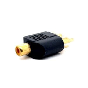 Cyberdyne CZK-274 RCA Female to 2RCA Male Adaptor