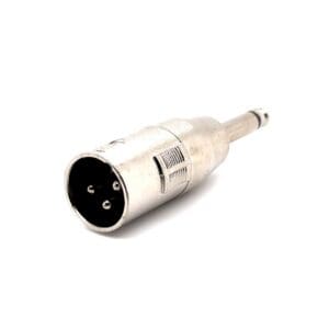 Cyberdyne CZK-278 XLR (Cannon) Male to 6.35mm Mono Male Adaptor