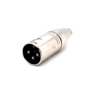 Cyberdyne CZK-281 XLR (Cannon) Male to RCA Female Adaptor