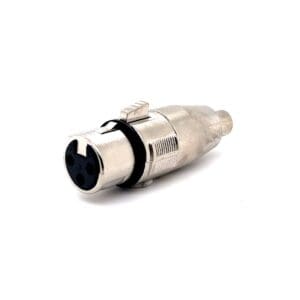 Cyberdyne CZK-282 XLR (Cannon) Female to RCA Female Adaptor