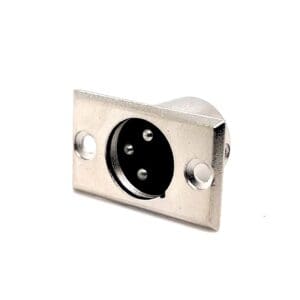 Cyberdyne CZK-284 XLR (Cannon) Panel Mount Male Connector