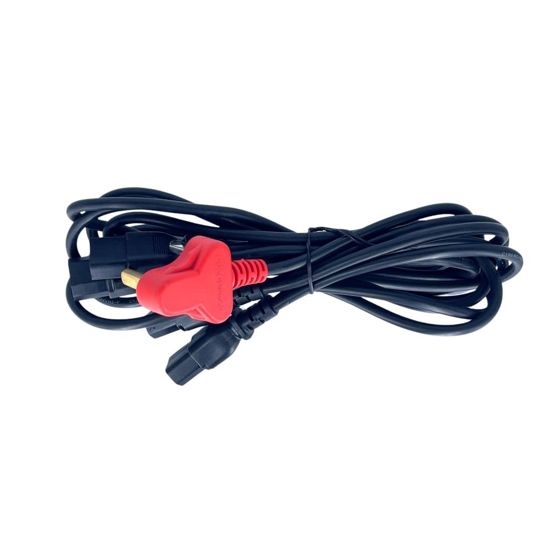 Cyberdyne CZK-438 4-way IEC AC Cable