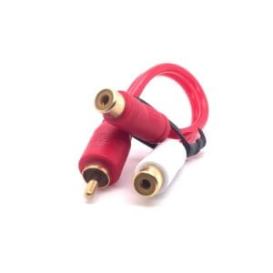 Cyberdyne CZK-46 2RCA Female to 1RCA Male Cable