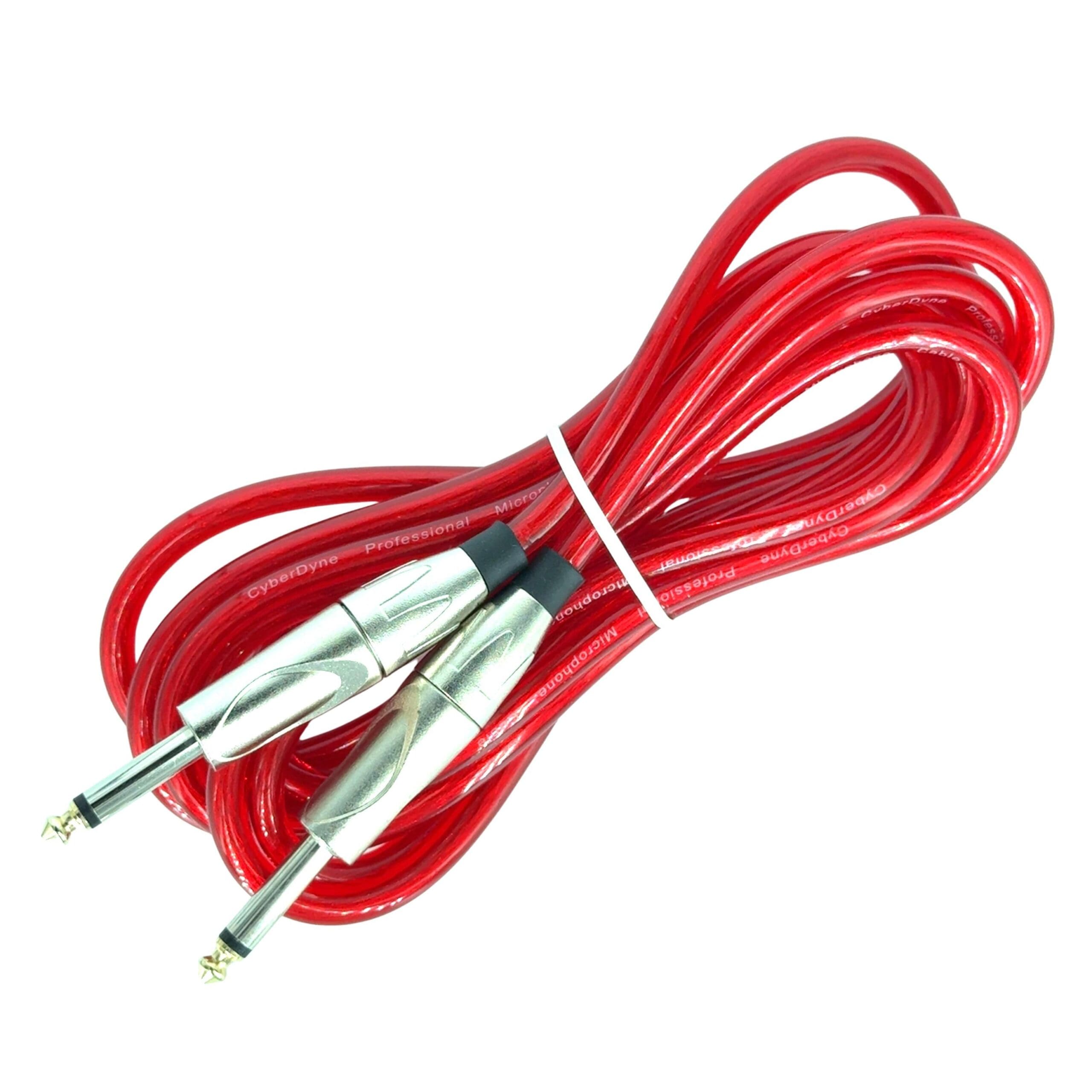 Cyberdyne CZK-508 6.35mm Mono Male to 6.35mm Mono Male Instrument Cable