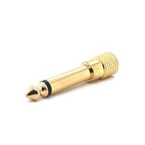 Cyberdyne CZK-535 3.5mm Mono Female to 6.35mm Mono Male Adaptor