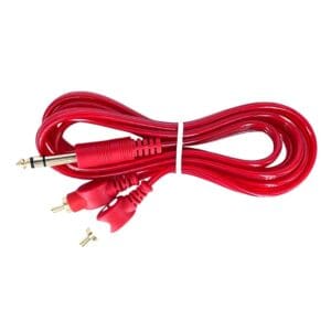 Cyberdyne CZK-637 6.35mm Stereo Male to 2RCA Male Cable