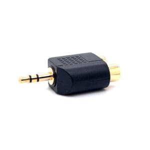 Cyberdyne CZK-759 3.5mm Stereo Male to 2RCA Female Adaptor
