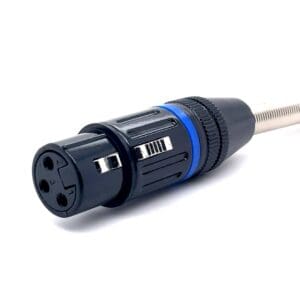 Cyberdyne CZK-815 XLR (Cannon) Female Connector + Cable Spring