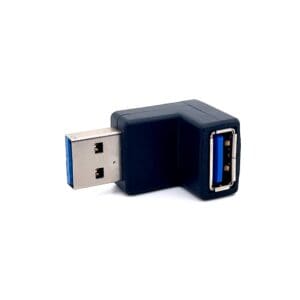 Cyberdyne CZK-857 USB A Male to USB A Female Angle Adaptor