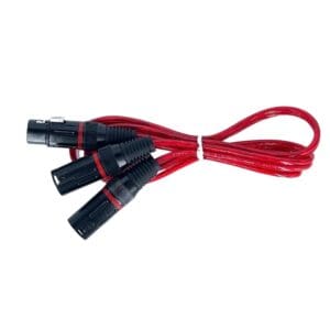 Cyberdyne CZK-875 XLR (Cannon) Female to 2 x XLR (Cannon) Male Cable