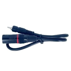 Cyberdyne CZK-887 XLR (Cannon) Male to RCA Male Cable