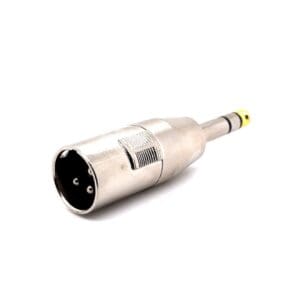 Cyberdyne CZK-947 XLR (Cannon) Male to 6.35mm Stereo Male Adaptor