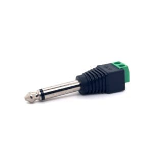 Cyberdyne CZK-989 6.35mm Mono Male to 2-pin Connector